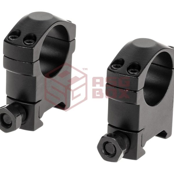 Vector Optics 25.4mm 1“ High Profile Weaver Rings Black