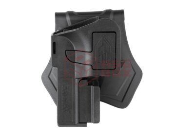 Amomax Universal Paddle Holster for Rail Pistols Black