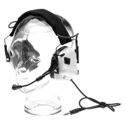 Earmor M32 Plus Tactical Hearing Protection White