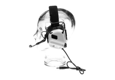 Earmor M32 Plus Tactical Hearing Protection White - obrazek 3