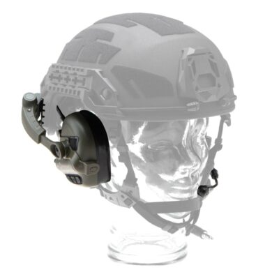 Alternative view of Earmor M32X Plus Hearing Protection Set for ARC Helmet Rails Foliage Green