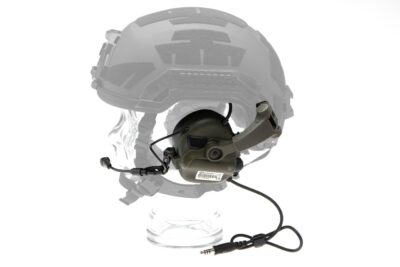 Earmor M32X Plus Hearing Protection Set for ARC Helmet Rails Foliage Green - obrazek 3