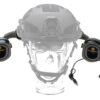 Earmor M32X Plus Hearing Protection Set for ARC Helmet Rails Foliage Green OD-TM-12729621300 asgbox.pl