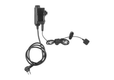 Earmor M52 Tactical PTT Motorola Two Pin Black - obrazek 2