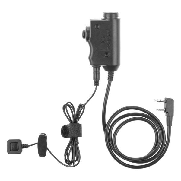 Earmor M52 Tactical PTT Kenwood Black