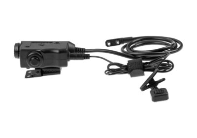 Earmor M52 Tactical PTT Kenwood Black - obrazek 3