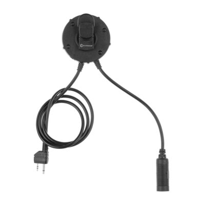 Alternative view of Earmor M55 Tactical PTT Midland Black