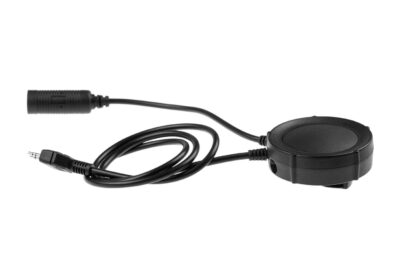 Earmor M55 Tactical PTT Midland Black - obrazek 3