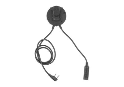 Earmor M55 Tactical PTT Kenwood Black - obrazek 2