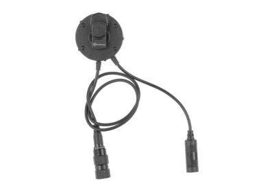 Earmor M55 Tactical PTT for PRC Radios Black - obrazek 2