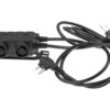 Earmor M56 Dual Comm Tactical PTT for 2x Motorola Two Pin Black OD-TM-12732906000 asgbox.pl