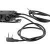 Earmor M56 Dual Comm Tactical PTT for 2x Kenwood Black OD-TM-12733106000 asgbox.pl