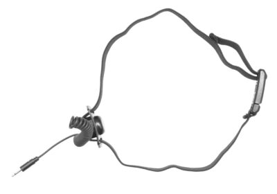 Earmor Throat Mic for M32 Plus Black - obrazek 2