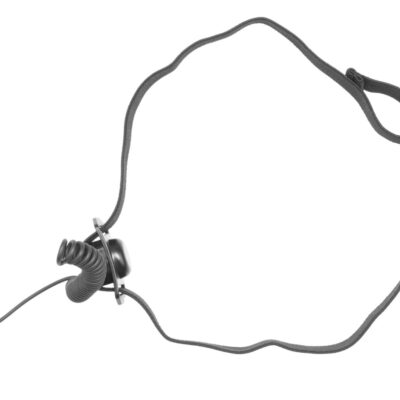 Alternative view of Earmor Throat Mic for M32 Plus Black