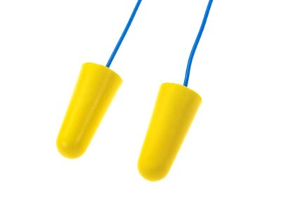 Earmor MaxDefense Cord Ear Plugs NRR33 60 Pairs Box Yellow - obrazek 3