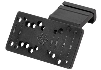 Vector Optics Universal Red Dot Offset Picatinny Mount Black