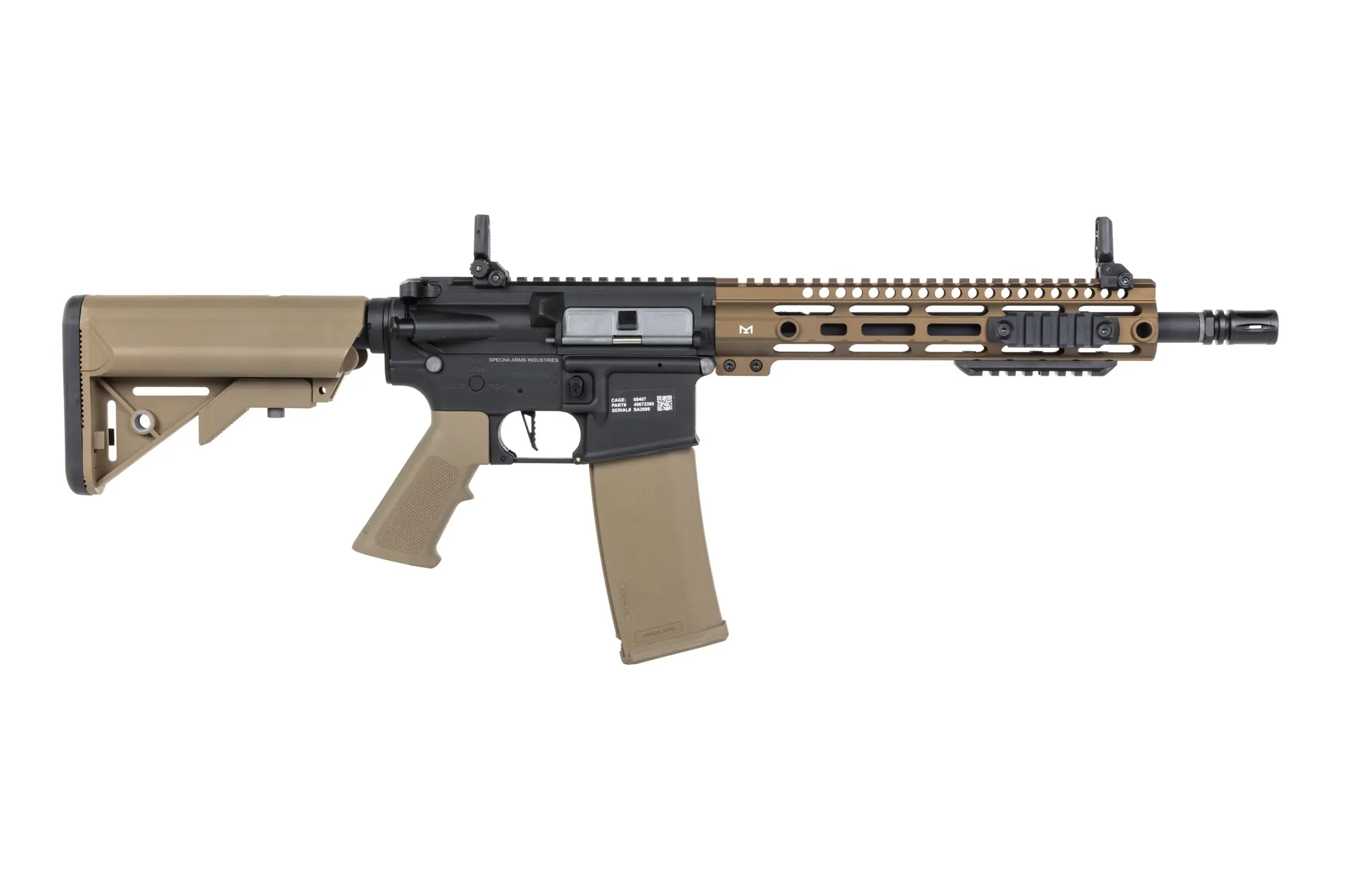 Alternative view of Karabinek ASG Specna Arms SA-C20 CORE™ HAL ETU™ Single Fire Only Chaos Bronze
