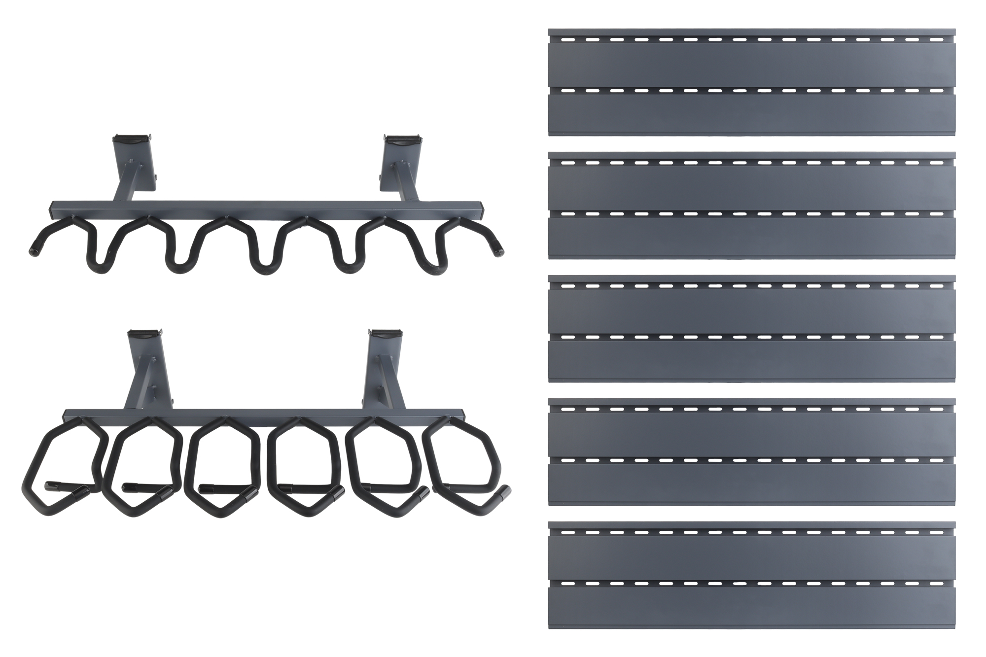 Alternative view of Panel na ścianę Specna Arms z mocowaniami na repliki TG-25  Szary