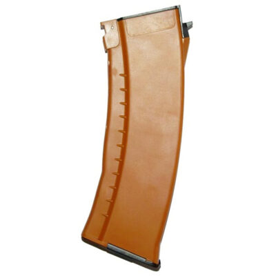 E a L Mid-Cap Magazine AK-74 Bakelite, 120 BBs - Orange