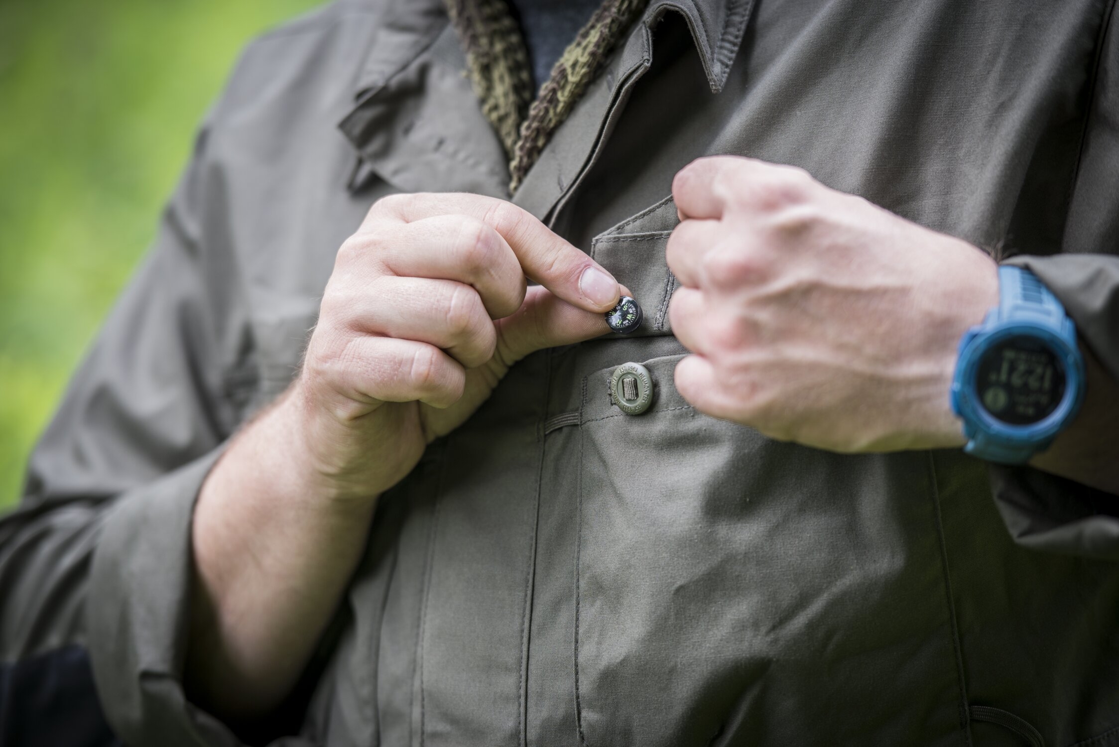 HELIKON Button Compass (Small) - Black OD-A-KS-BCS-AT-01 asgbox.pl HELIKON Button Compass (Small) - Black - obrazek 3