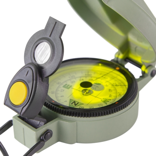 HELIKON RANGER Mk2 Aluminium Compass - Green OD-A-KS-RL2-AL-82 asgbox.pl HELIKON RANGER Mk2 Aluminium Compass - Green - obrazek 4