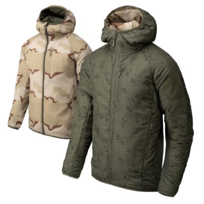 HELIKON Reversible Wolfhound Hoodie Jacket(R) - Desert Night Camo / US Desert