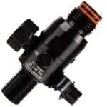 PowAir HPA Tank Regulator MAXREG 300 Bar / 4500 PSI - Black - obrazek 2