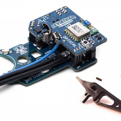 JeffTron LEVIATHAN V2 Optical (rear wired)  plus  CNC EDGE Trigger - Black