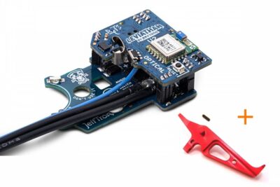 JeffTron LEVIATHAN V2 Optical (rear wired)  plus  CNC EDGE Trigger - Red
