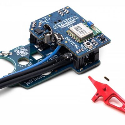 JeffTron LEVIATHAN V2 Optical (rear wired)  plus  CNC EDGE Trigger - Red
