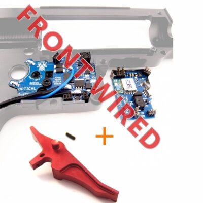 JeffTron LEVIATHAN V2 Optical (Front Wired)  plus  CNC SPEED Trigger - Red