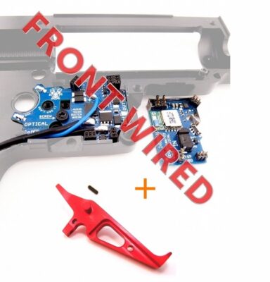 JeffTron LEVIATHAN V2 Optical (Front Wired)  plus  CNC EDGE Trigger - Red