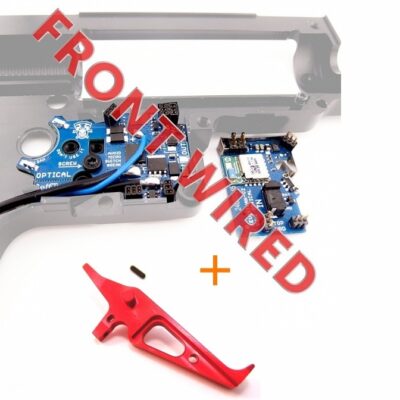 JeffTron LEVIATHAN V2 Optical (Front Wired)  plus  CNC EDGE Trigger - Red