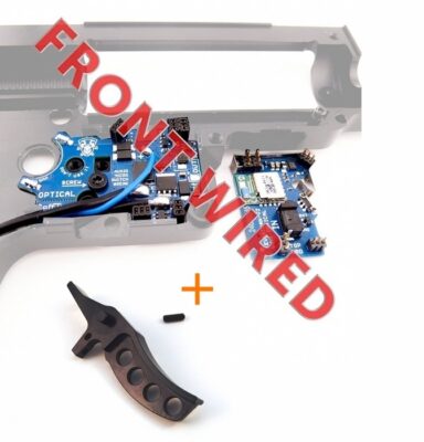 JeffTron LEVIATHAN V2 Optical (Front Wired)  plus  CNC CURVED Trigger - Black