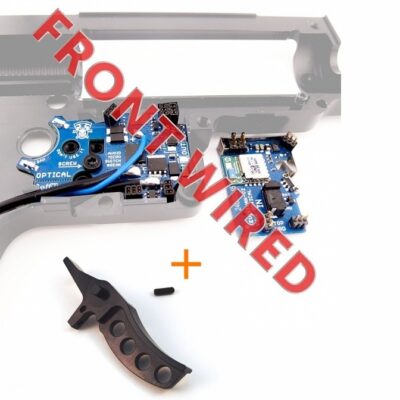 JeffTron LEVIATHAN V2 Optical (Front Wired)  plus  CNC CURVED Trigger - Black