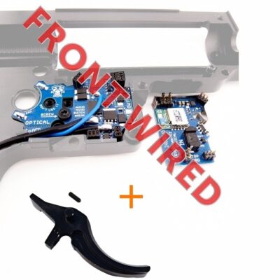 JeffTron LEVIATHAN V2 Optical (Front Wired)  plus  CNC CLASSIC Trigger - Black