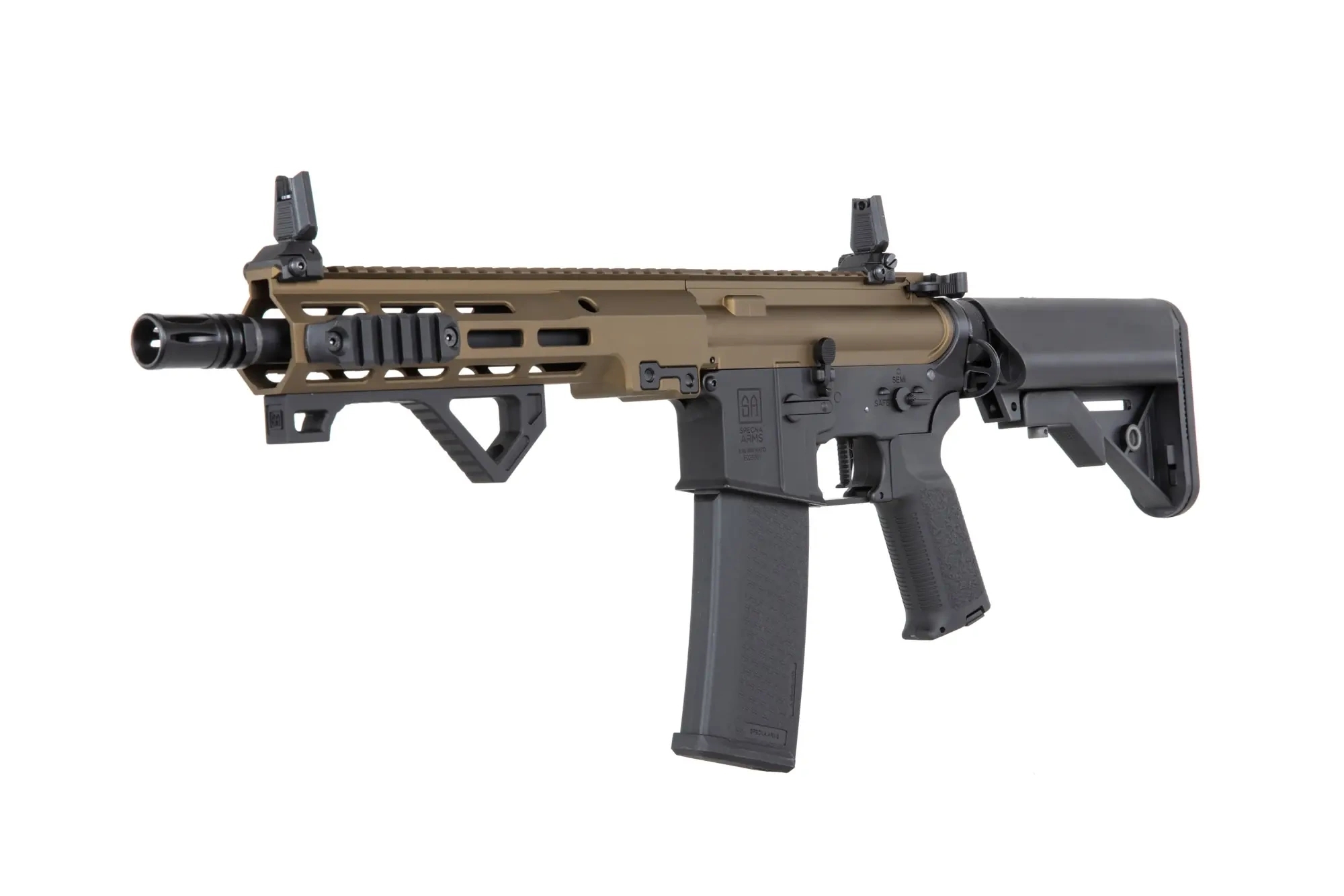 SA M4 CQB M-LOK (SA-P23 Prime(TM) Aster II ETU) with Brushless Motor - Chaos Bronze OD-A-SPARMS270-CHB asgbox.pl SA M4 CQB M-LOK (SA-P23 Prime(TM) Aster II ETU) with Brushless Motor - Chaos Bronze - obrazek 2