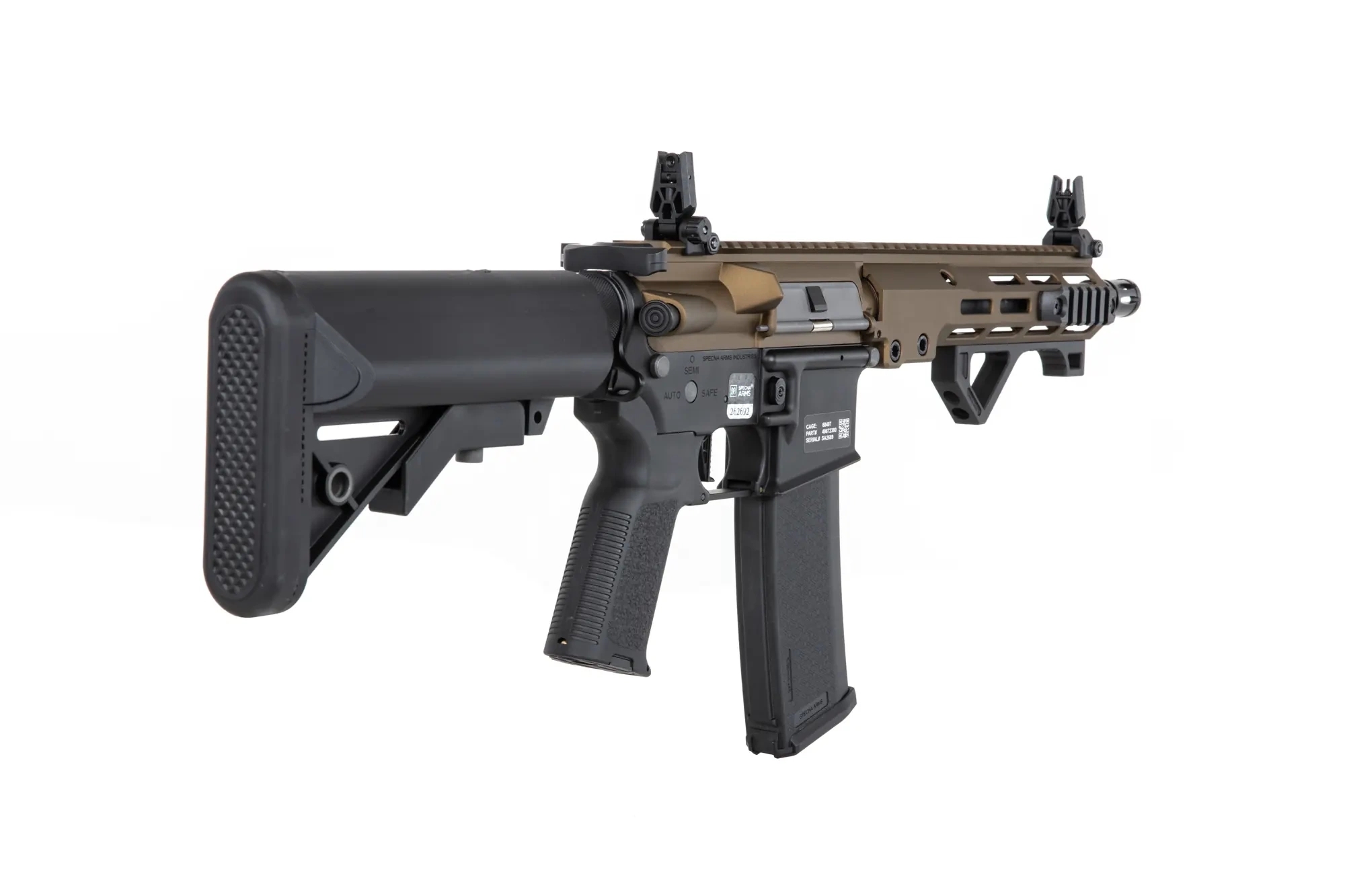 SA M4 CQB M-LOK (SA-P23 Prime(TM) Aster II ETU) with Brushless Motor - Chaos Bronze OD-A-SPARMS270-CHB asgbox.pl SA M4 CQB M-LOK (SA-P23 Prime(TM) Aster II ETU) with Brushless Motor - Chaos Bronze - obrazek 5