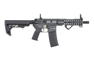 SA M4 CQB M-LOK (RRA SA-P17 Prime(TM) Aster II ETU) with Brushless Motor - Chaos Grey - obrazek 4