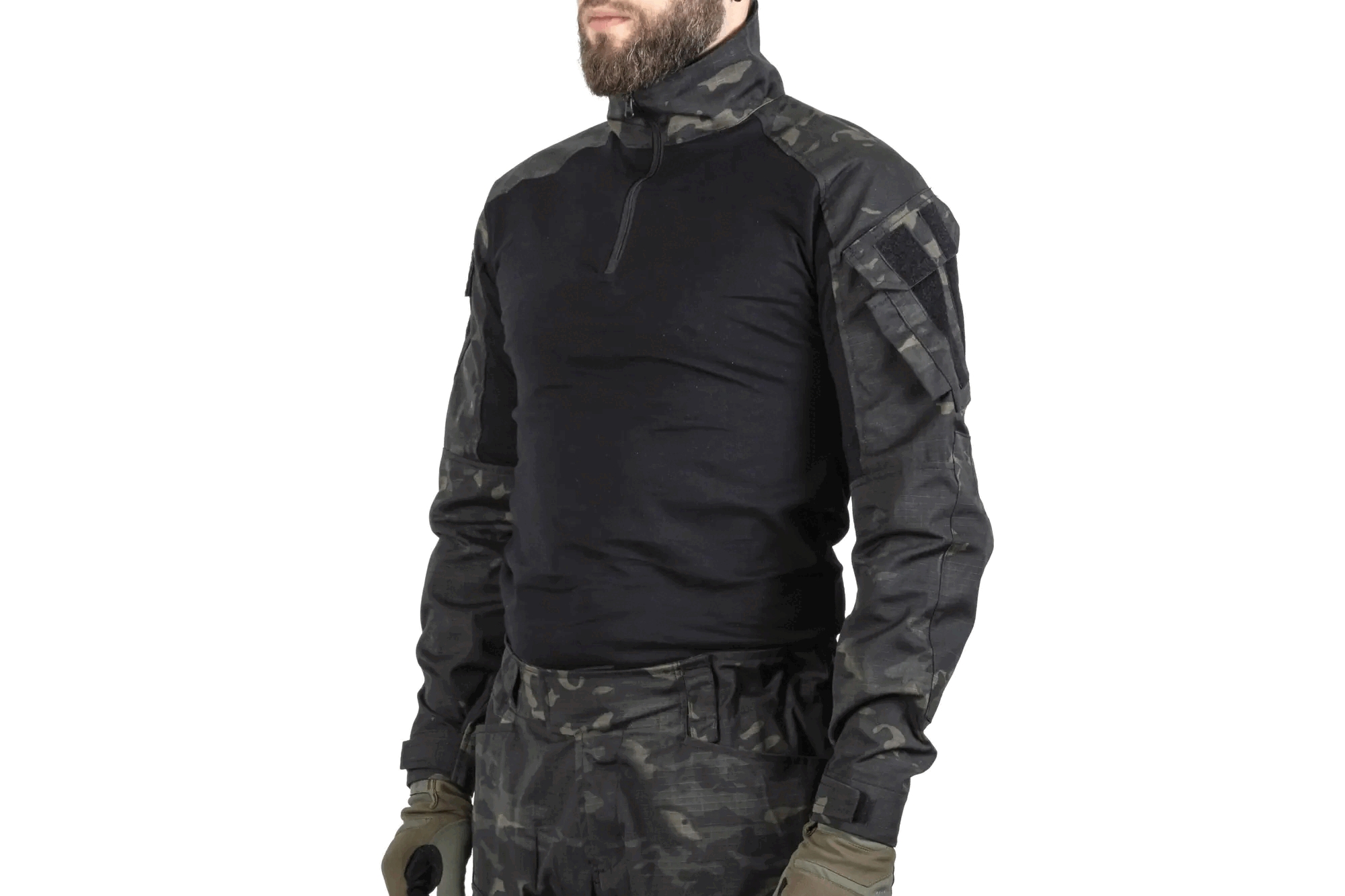 SATAC G3 Tactical Shirt - MC Black OD-A-SATAC004-S asgbox.pl SATAC G3 Tactical Shirt - MC Black - obrazek 2