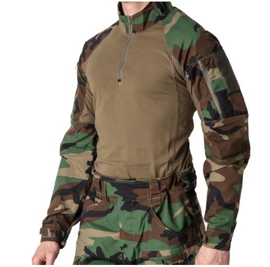 SATAC G4 Tactical Shirt - Woodland OD-A-SATAC010-S asgbox.pl SATAC G4 Tactical Shirt - Woodland