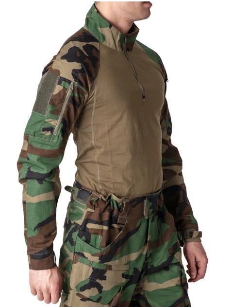 SATAC G4 Tactical Shirt - Woodland OD-A-SATAC010-S asgbox.pl SATAC G4 Tactical Shirt - Woodland - obrazek 3