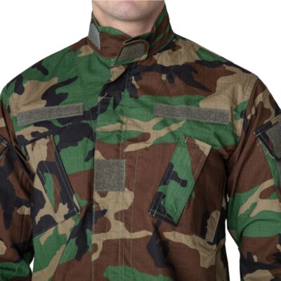 Alternative view of SATAC ACU Tactical Jacket - Woodland