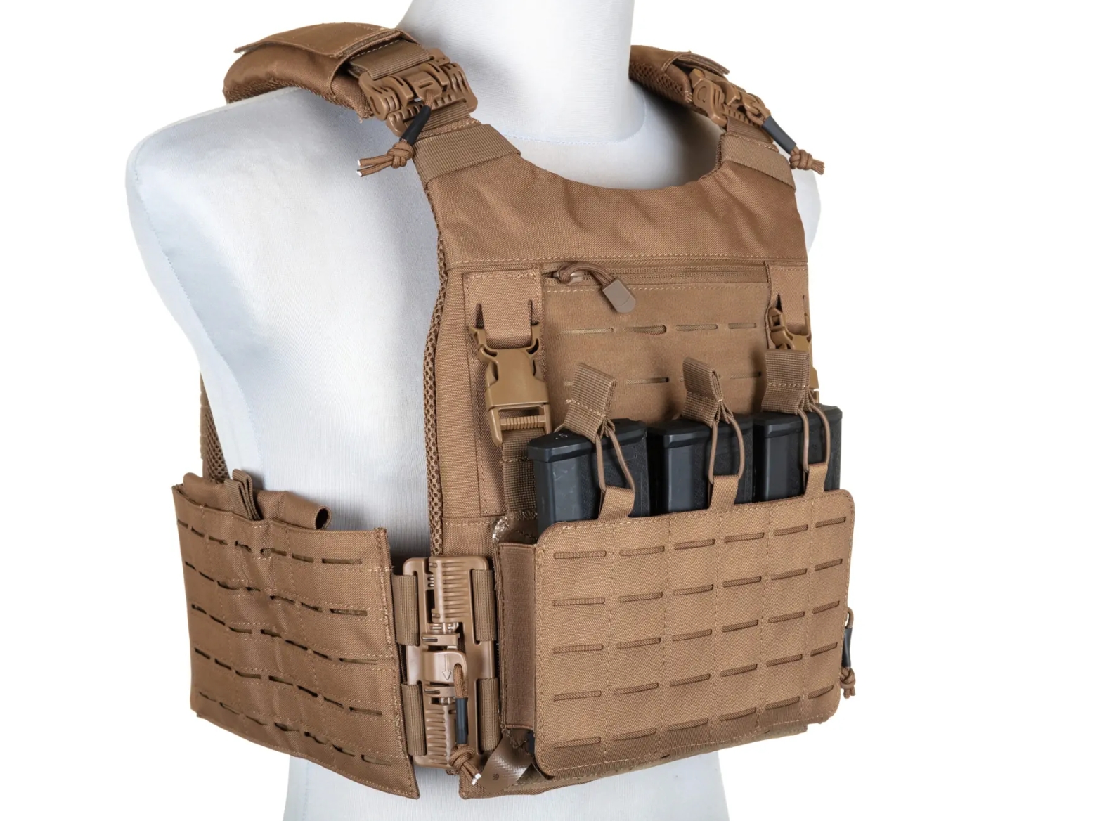 SATAC Tactical QR Plate Carrier - Tan OD-A-SATAC029-TAN asgbox.pl SATAC Tactical QR Plate Carrier - Tan - obrazek 2