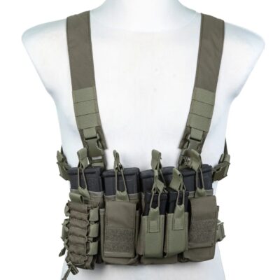 Alternative view of SATAC Chest Rig TACTICAL - Green