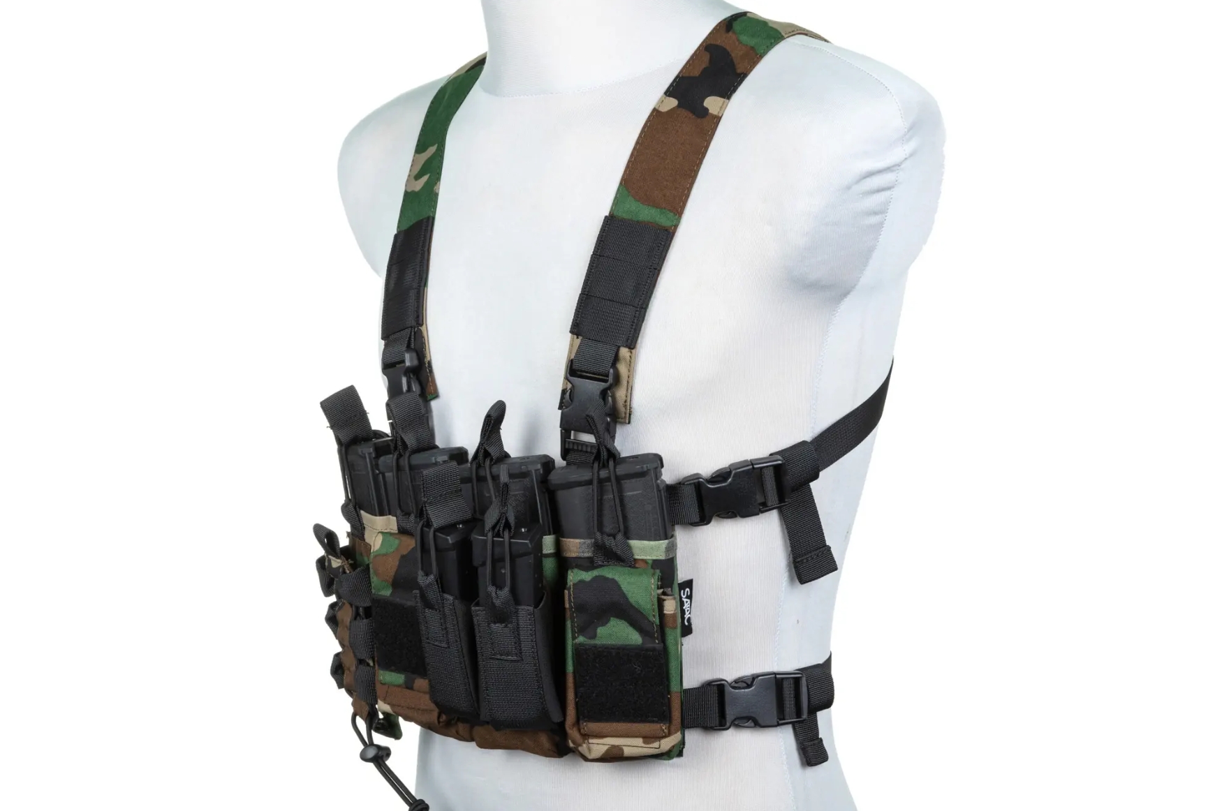 SATAC Chest Rig TACTICAL - Woodland OD-A-SATAC033-WD asgbox.pl SATAC Chest Rig TACTICAL - Woodland