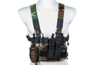 SATAC Chest Rig TACTICAL - Woodland - obrazek 2