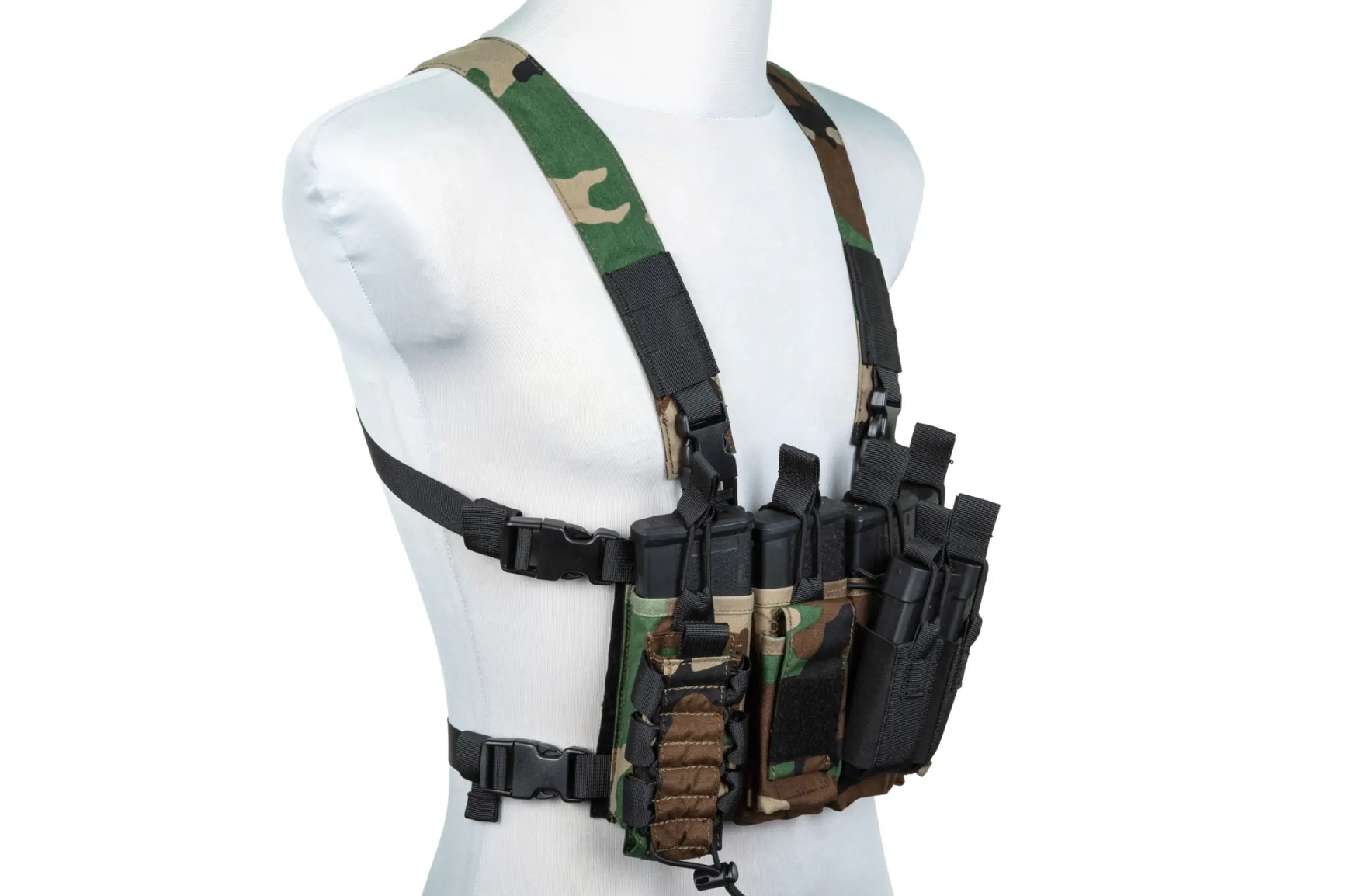 SATAC Chest Rig TACTICAL - Woodland OD-A-SATAC033-WD asgbox.pl SATAC Chest Rig TACTICAL - Woodland - obrazek 3