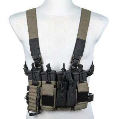 Alternative view of SATAC Chest Rig TACTICAL - Ranger Green