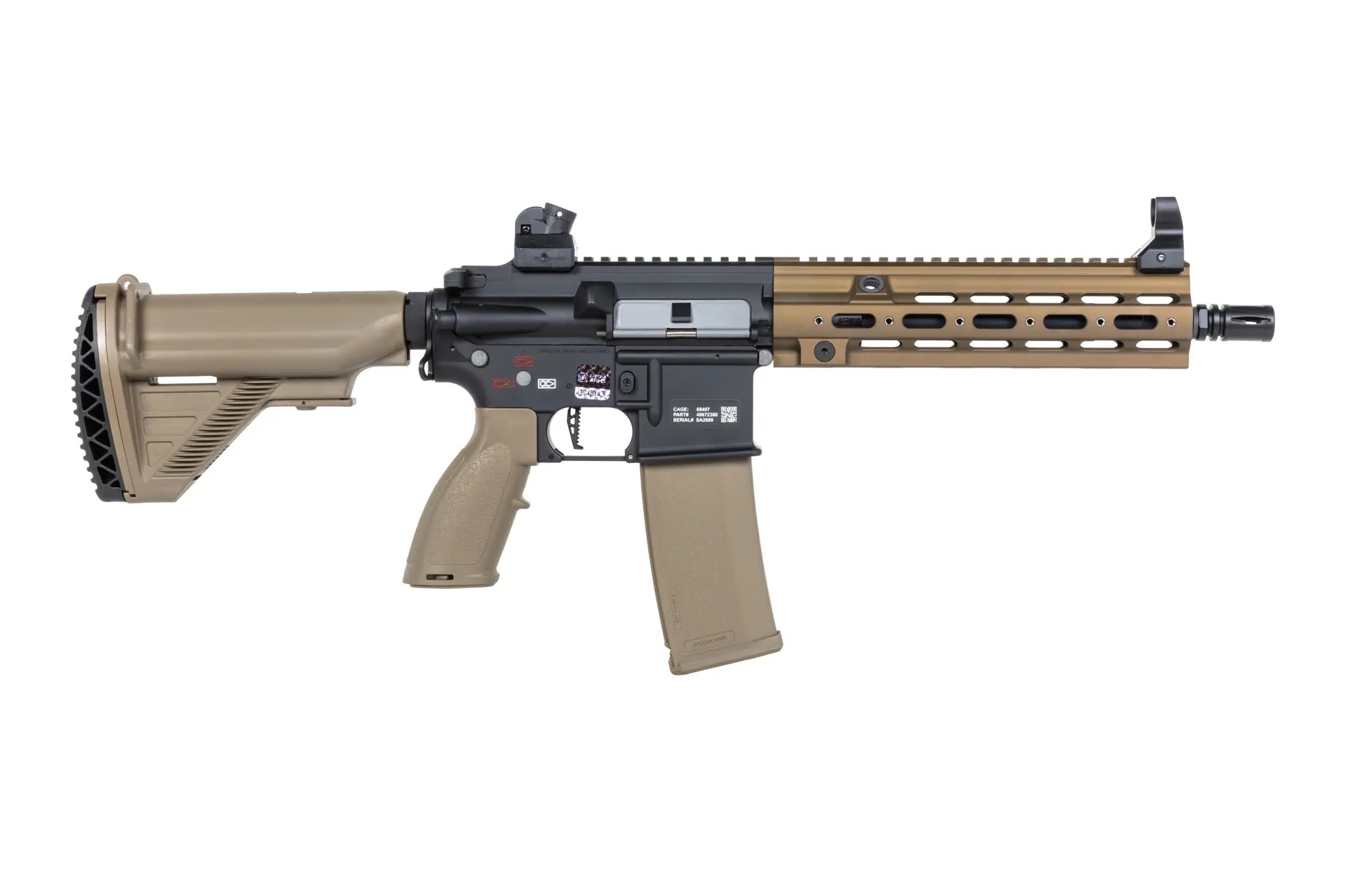 SA 416 Carbine SMR 10,5" (SA-PH24 PRIME(TM) Aster II ETU) with a Brushless Motor - Chaos Bronze OD-A-SPARMS316-CHB asgbox.pl SA 416 Carbine SMR 10,5" (SA-PH24 PRIME(TM) Aster II ETU) with a Brushless Motor - Chaos Bronze - obrazek 4